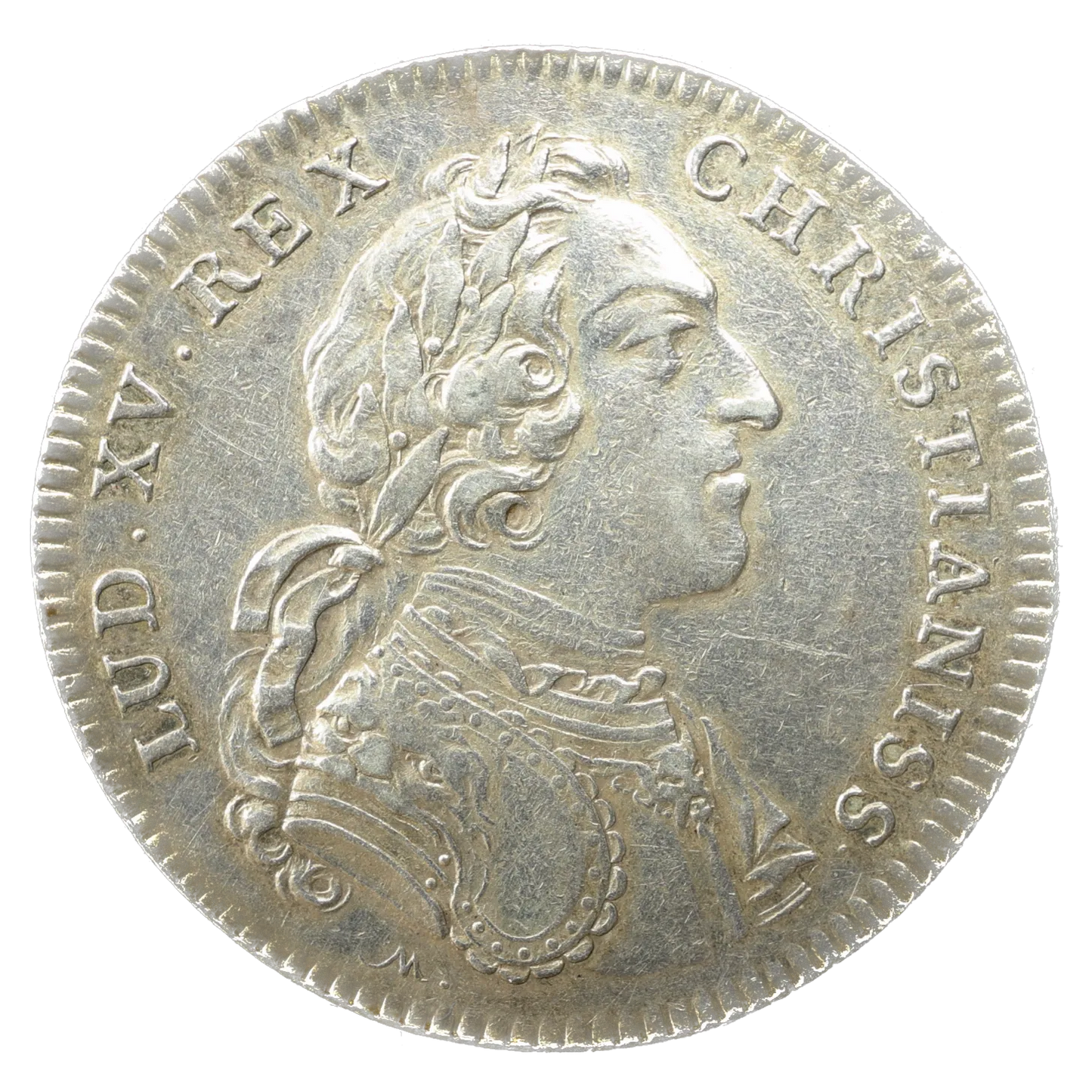 Ficha Luis XV (1715-1774) Secretario del Rey 1731 Plata 7,84 gr 30 mm