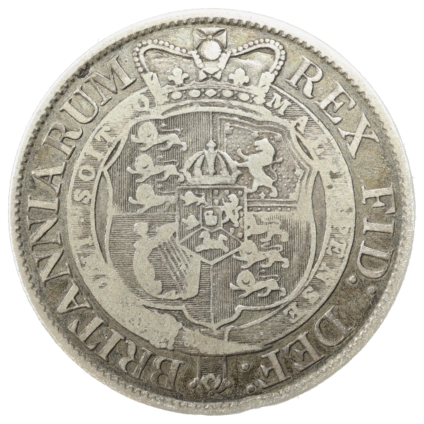 United Kingdom George III (1760-1820) Silver Halfcrown 1819 Silver 13,66 gr