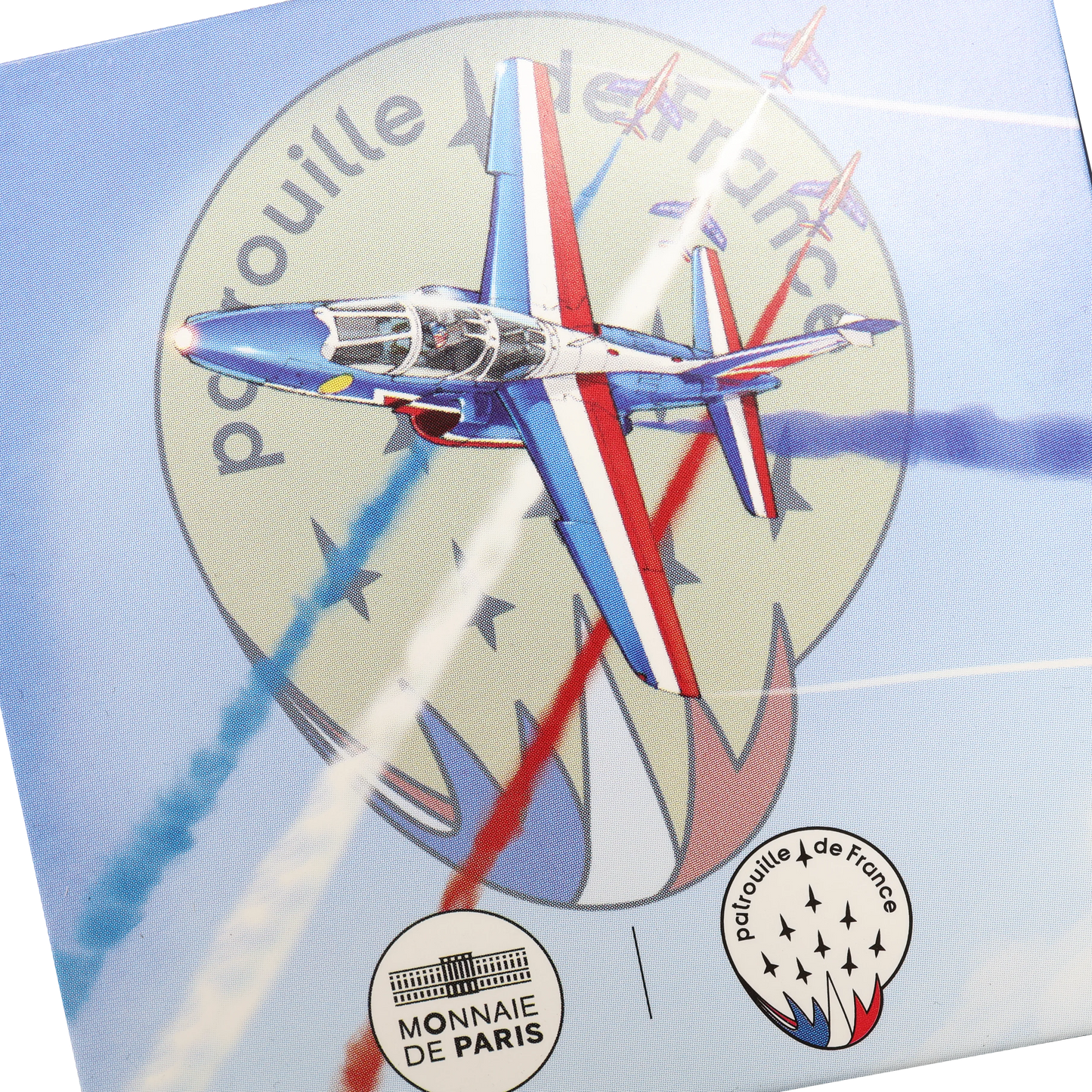 Monnaie de Paris 10 € Patrouille de France 2021 en Argent 22.2 gr Belle Epreuve BE