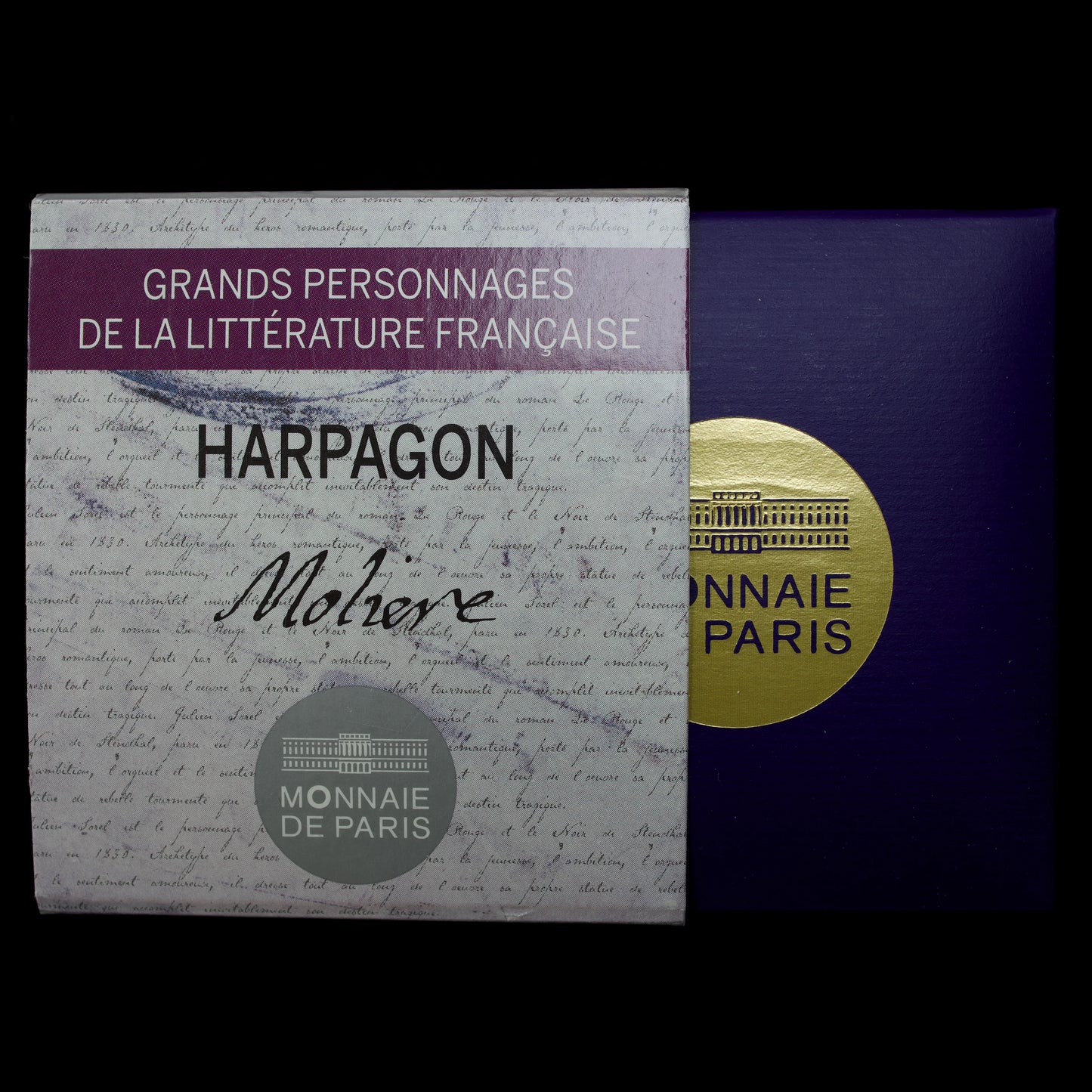 Monnaie de Paris 10 Euros 2014 Harpagon Molière Argent 22.2 gr Belle Epreuve