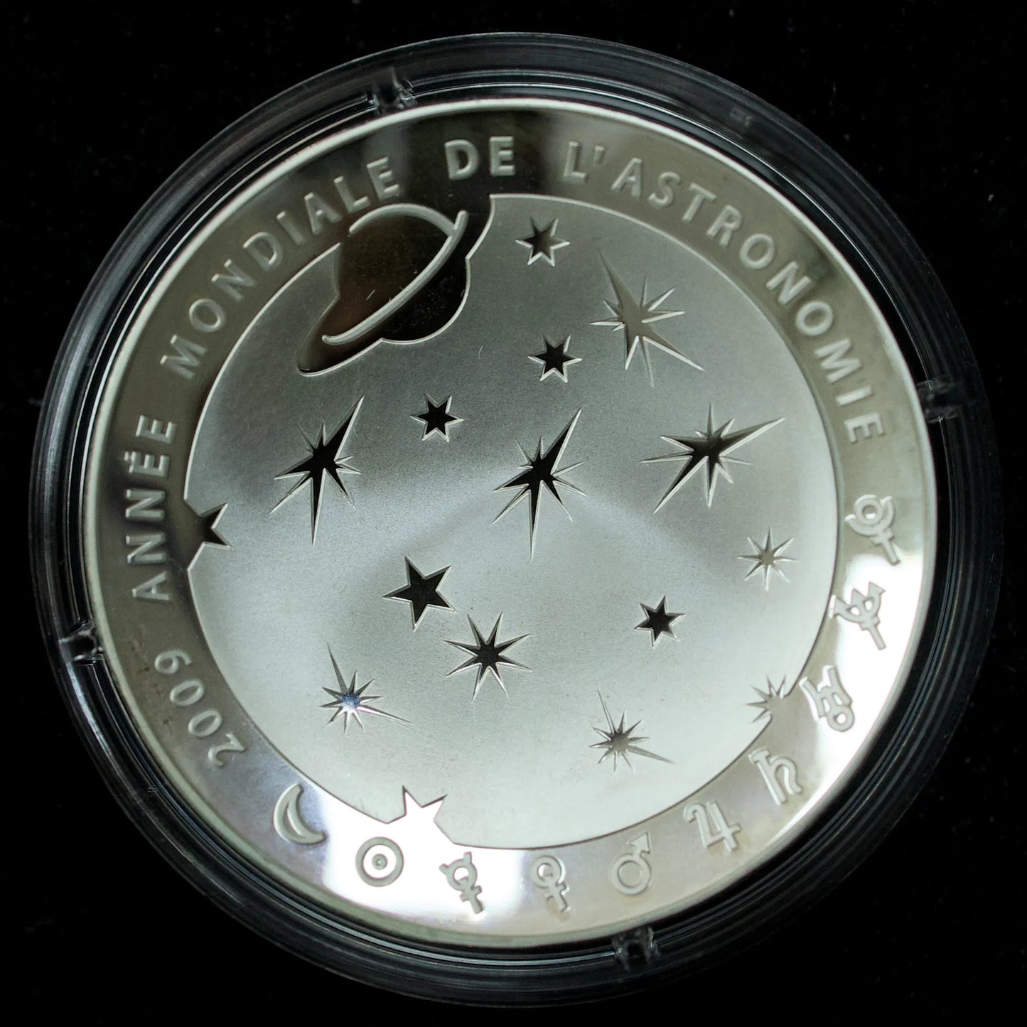 Monnaie de Paris - 10 Euros 2009 Année Mondiale de l'Astronomie Argent 22.2 gr Belle Epreuve