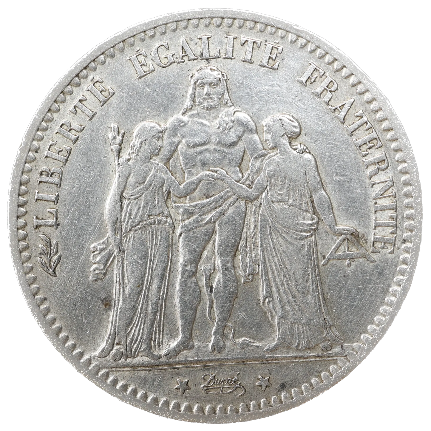 III ème République (1871-1940)  5 Francs Hercule 1878 K Bordeaux Argent 24.89 gr