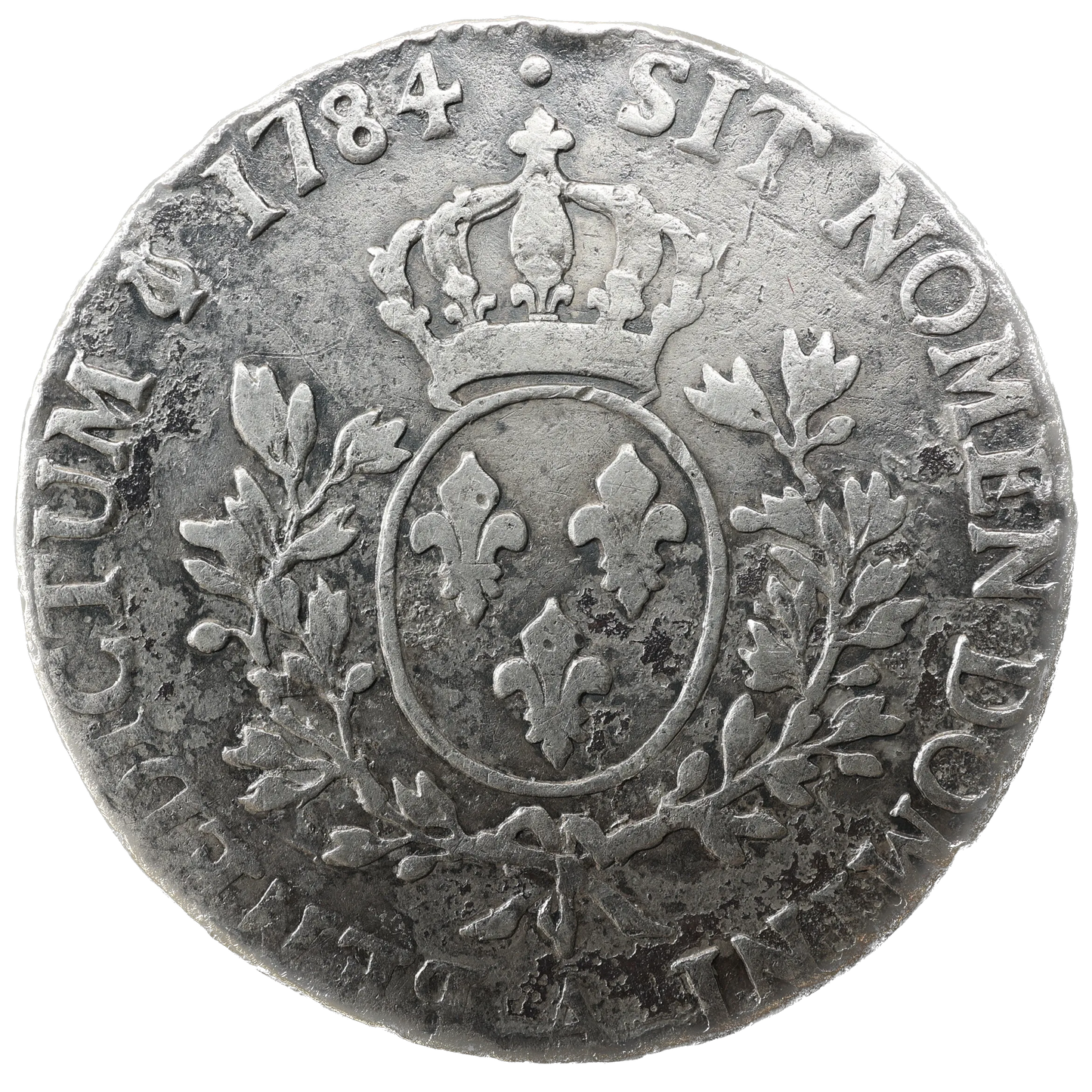 Louis XVI (1774-1792) Écu aux branches d'olivier 1784 A Paris Argent 25.99 gr