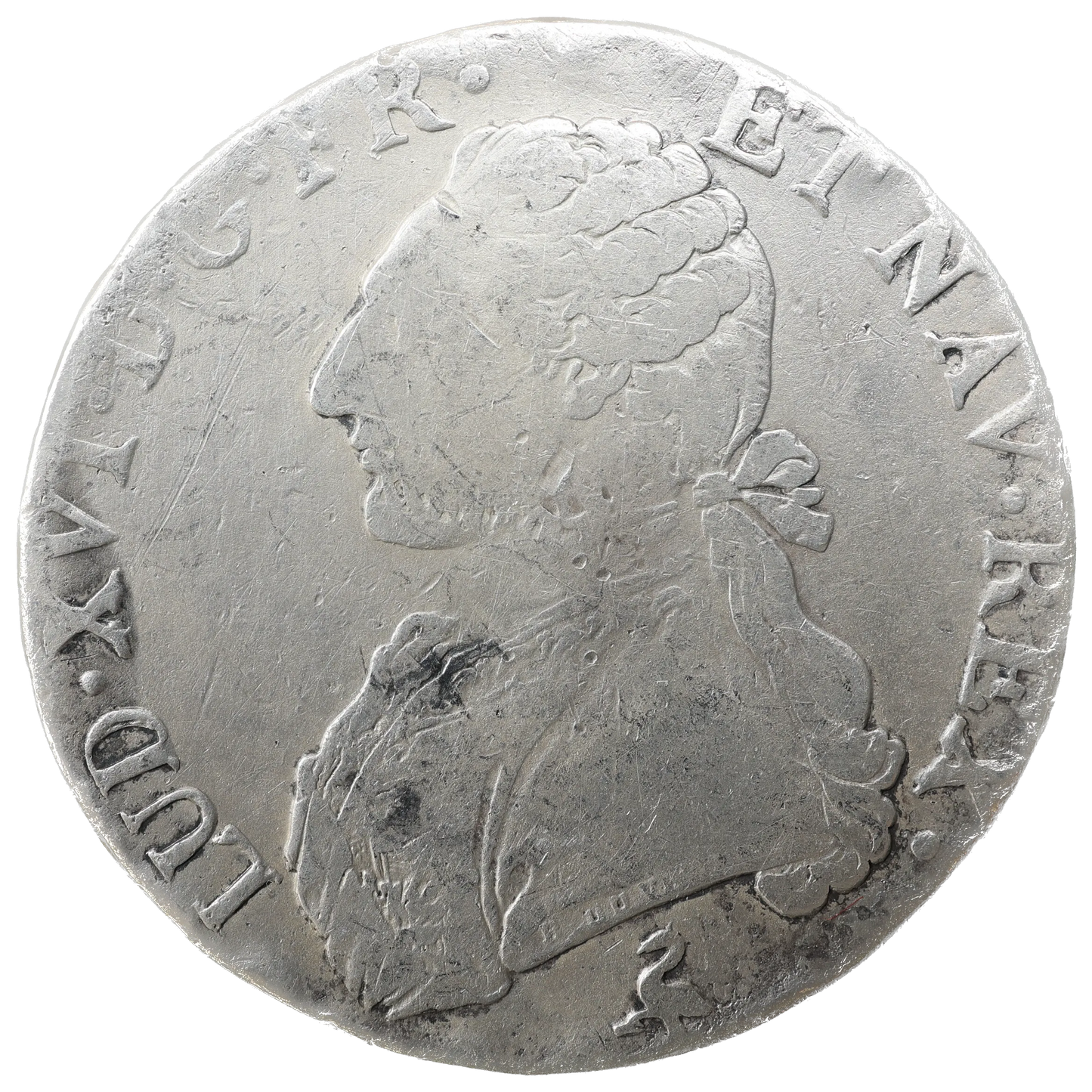 Louis XVI (1774-1792) Écu aux branches d'olivier 1784 A Paris Argent 25.99 gr