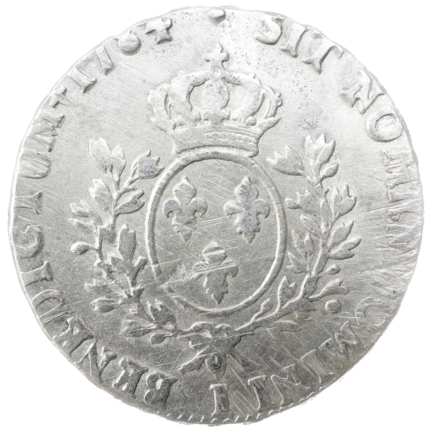 Louis XVI (1774-1792) Écu aux branches d'olivier 1784 I Limoges Argent 29.11 gr