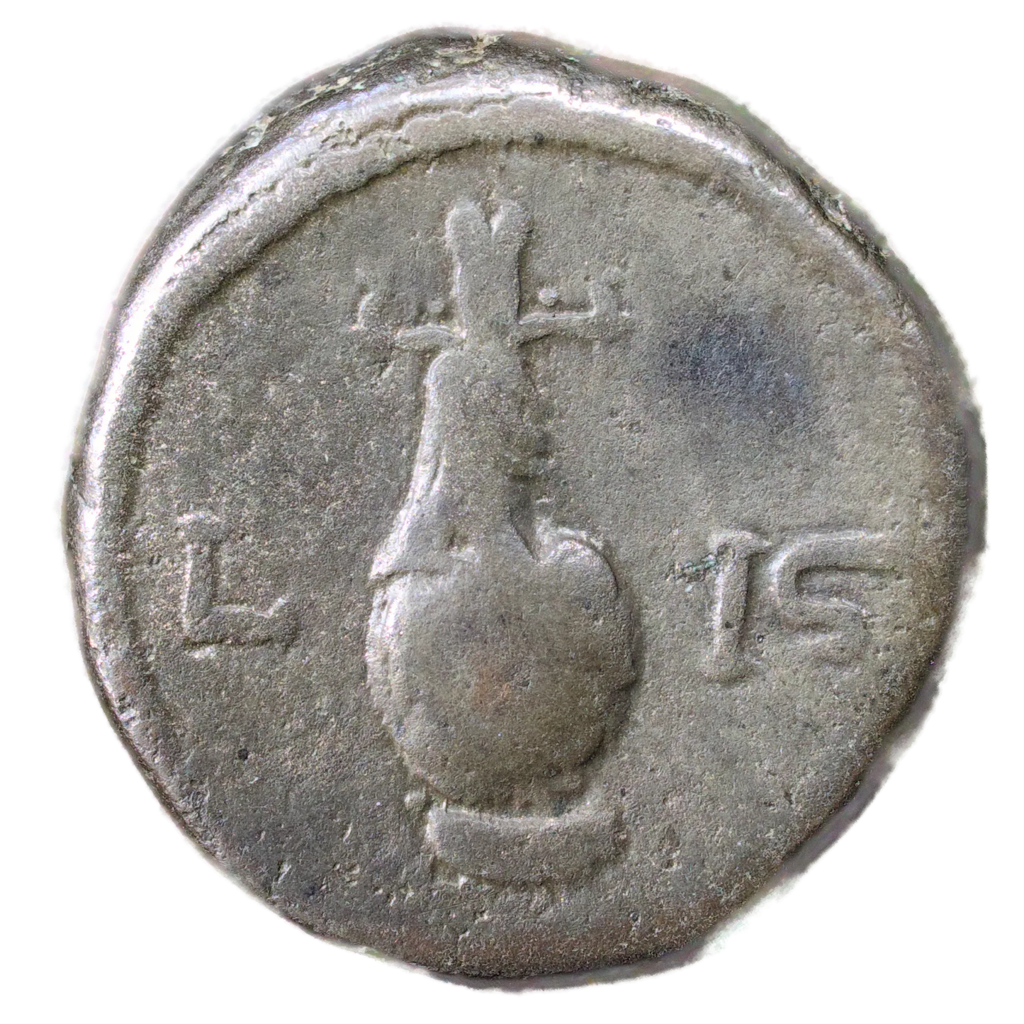 Egypte / Trajan (112-113) Tétradrachme de billon R/ Vase Kanope . LIS 12.58 gr