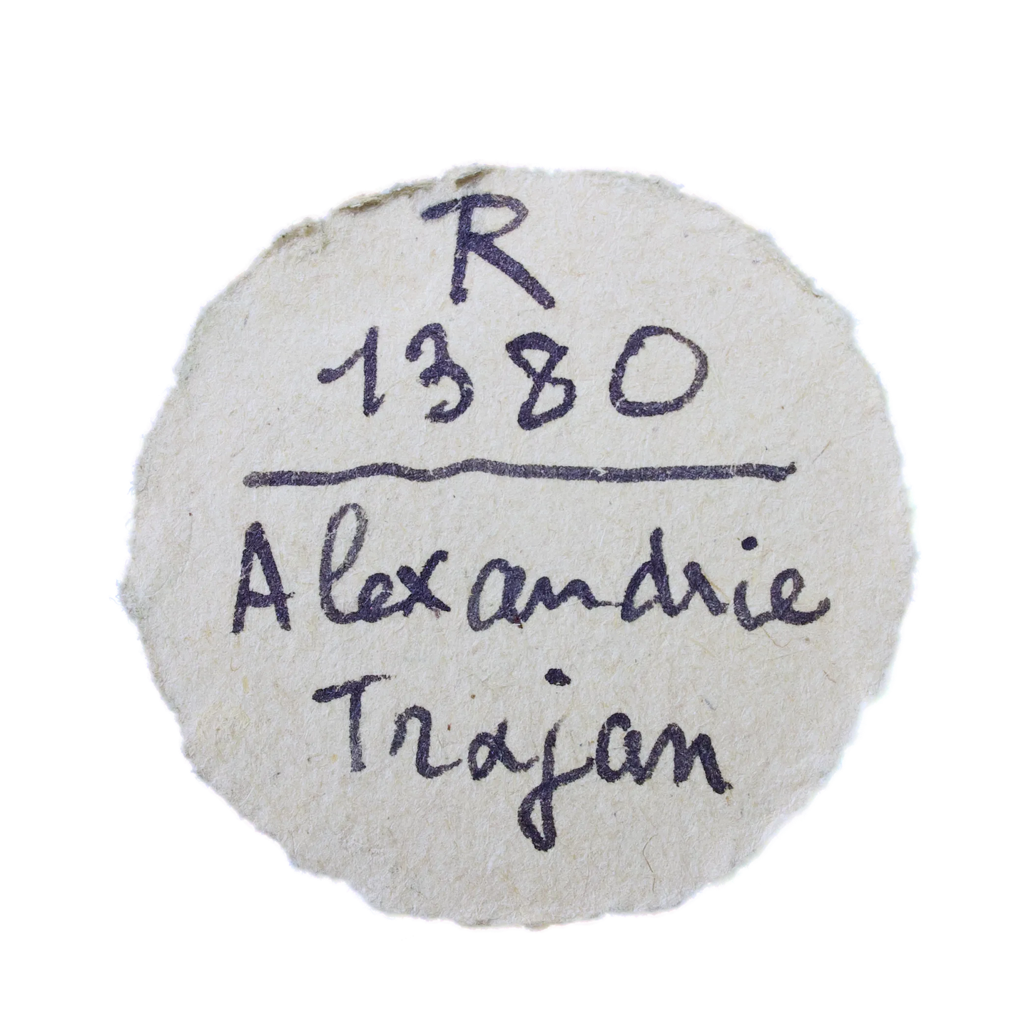 Egypte / Trajan (112-113) Tétradrachme de billon R/ Vase Kanope . LIS 12.58 gr