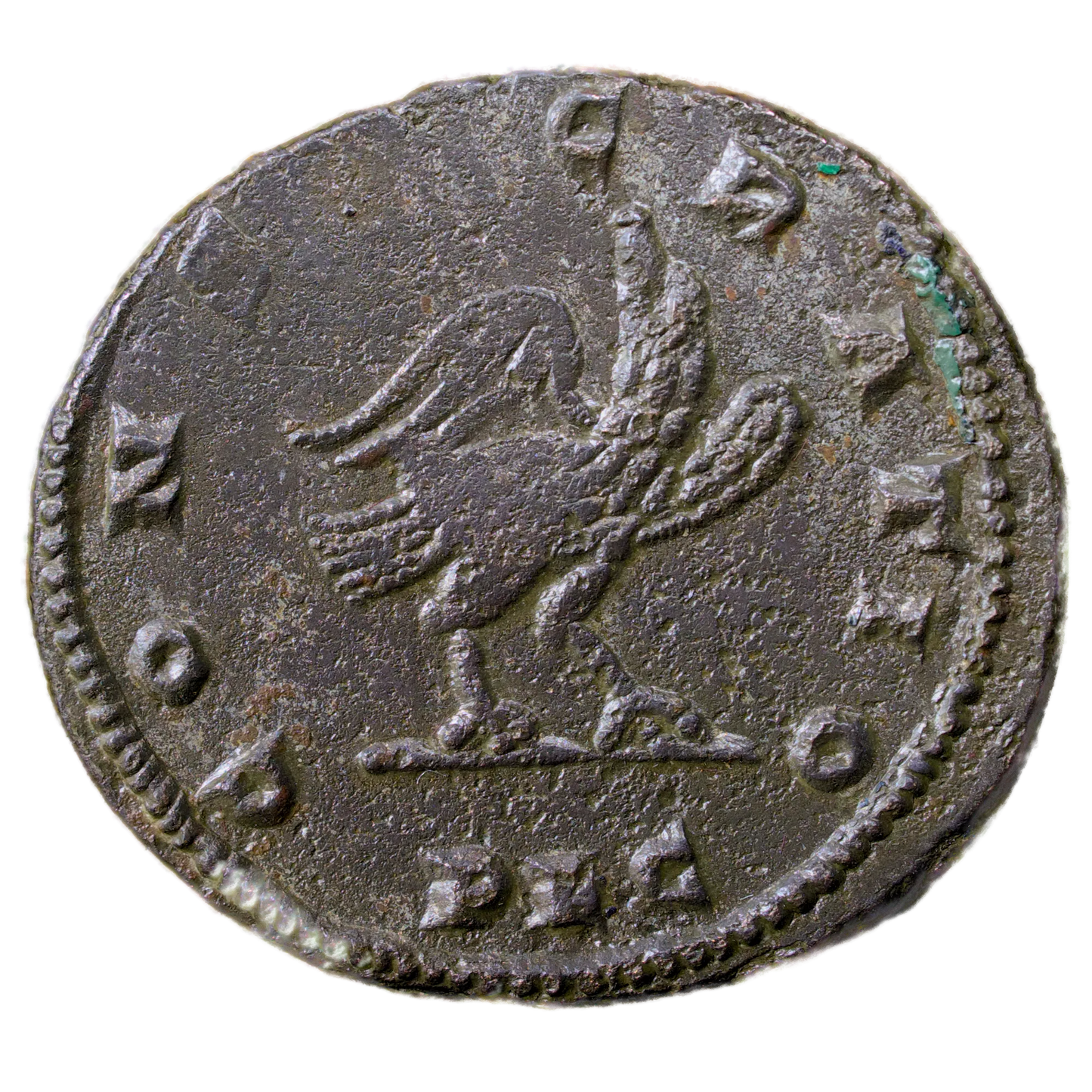 Constantin I (307-337) Follis de Lyon (PLC) R/ CONSECRATIO 10.22 gr