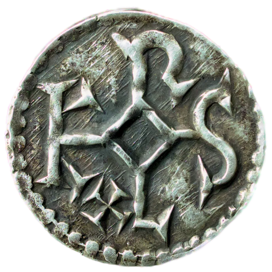 Charles II the Bald (823-877) Obole (Melle) +METVLLO silver 0.83 gr