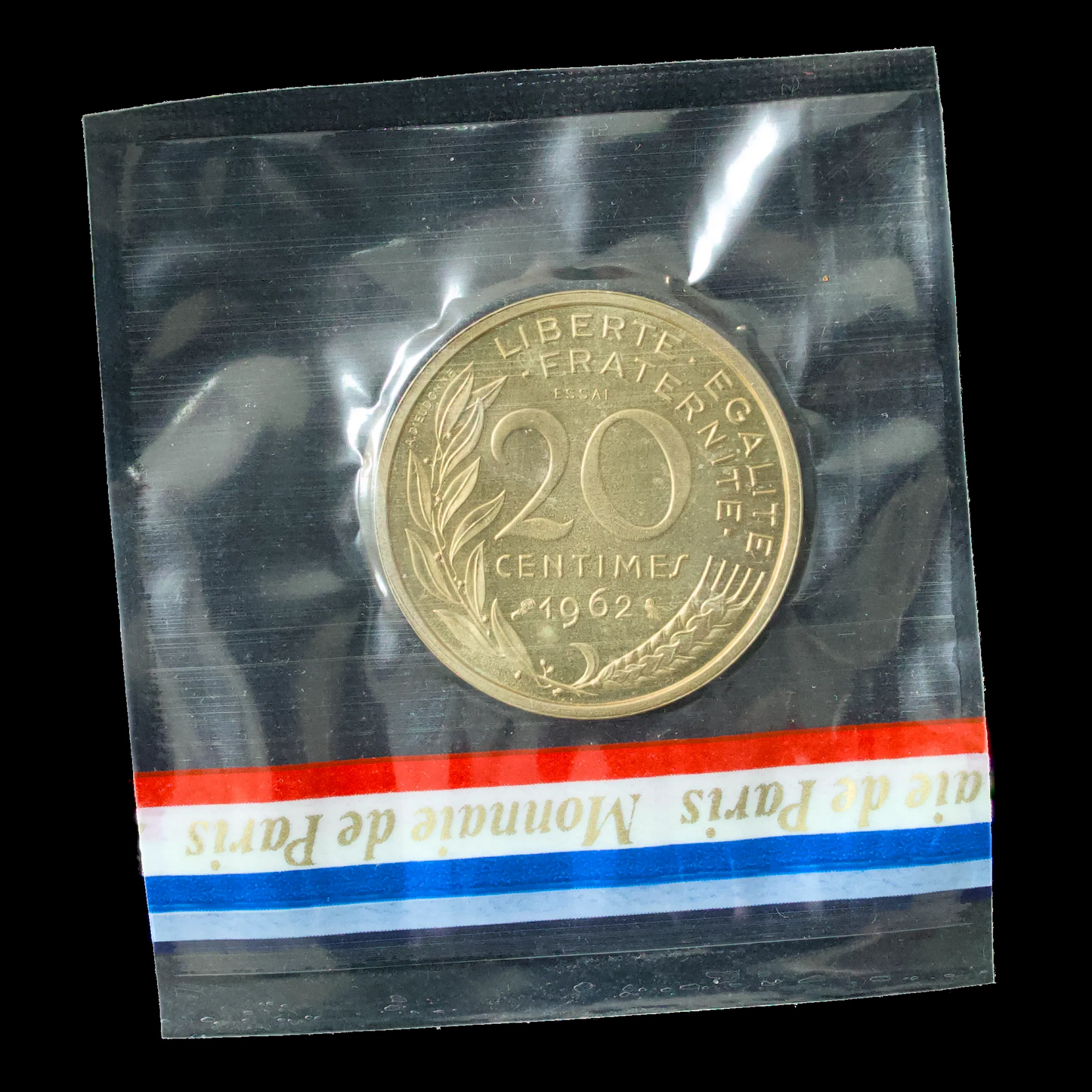 Monnaie de Paris Test 20 centimes Semeuse 1962 Bronze-aluminum 4 gr