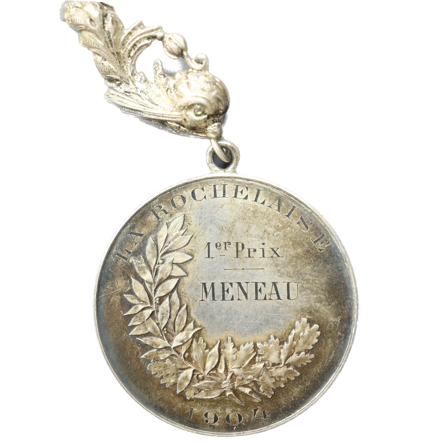 French Republic Medal - LA ROCHELAISE 1904 - By VERNON Silver 19.39 gr - 39 mm