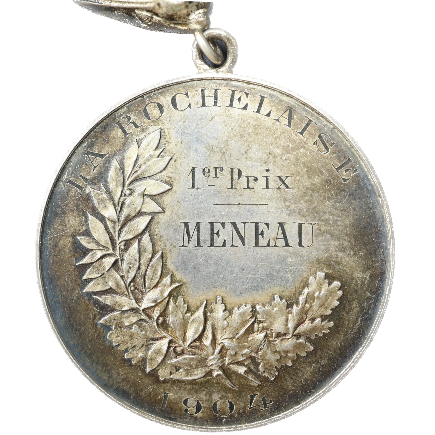 French Republic Medal - LA ROCHELAISE 1904 - By VERNON Silver 19.39 gr - 39 mm