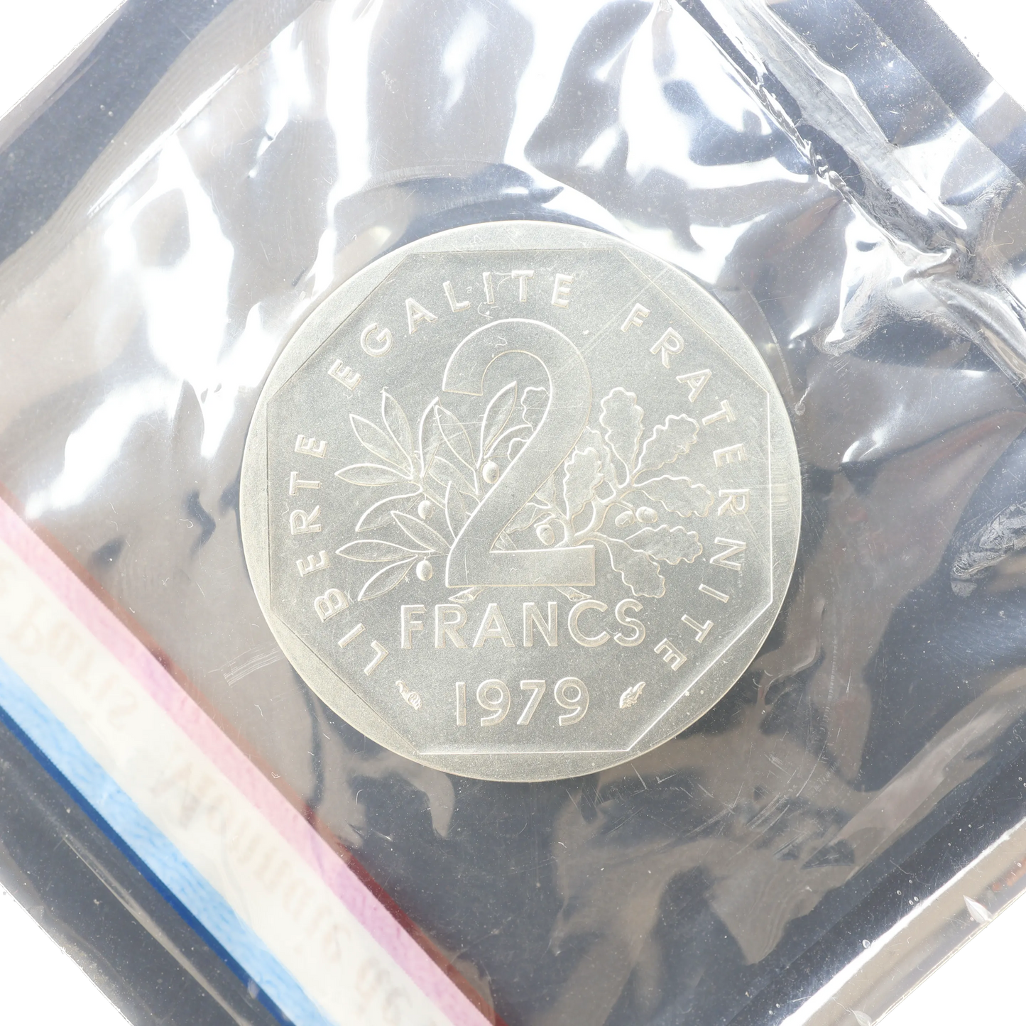 Monnaie de Paris PIEFORT 2 Francs Semeuse 1979 Argent 17.80 gr Scellé