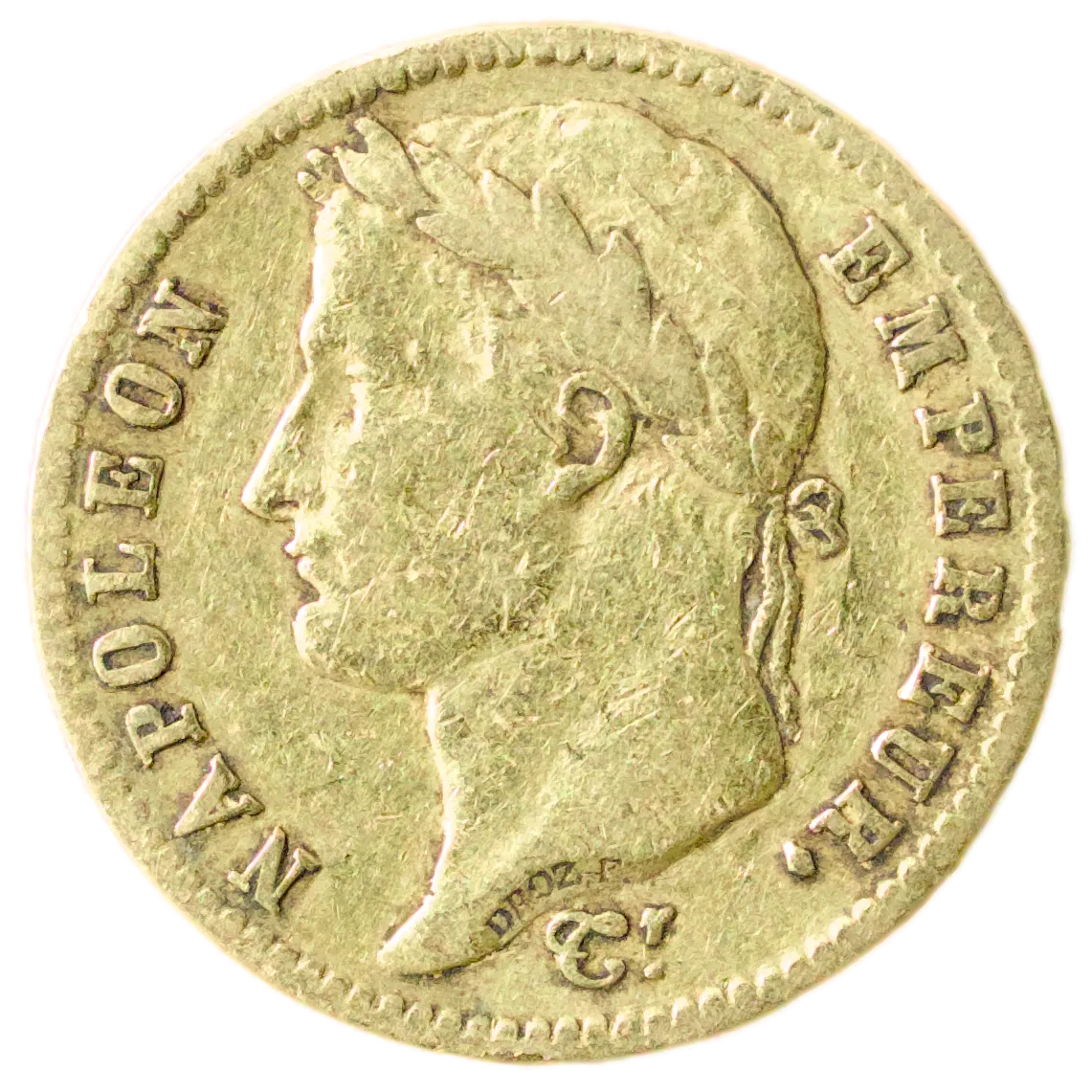 Napoléon Empereur (1804-1814) 20 Francs Or 1813 A Paris Revers Empire 6.35 gr