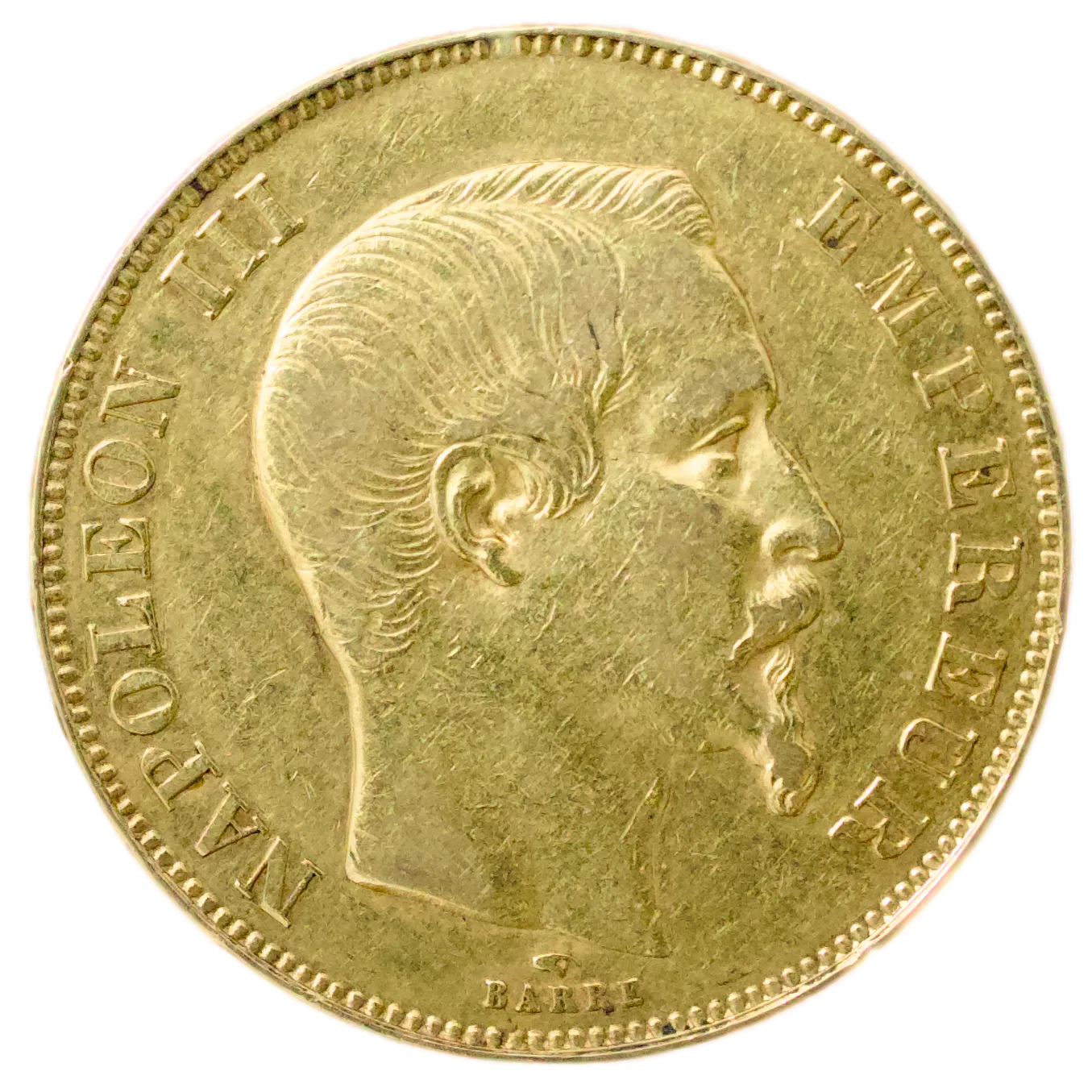 Napoléon III (1852-1870) 50 francs Or 1857 A Paris 16.08 gr