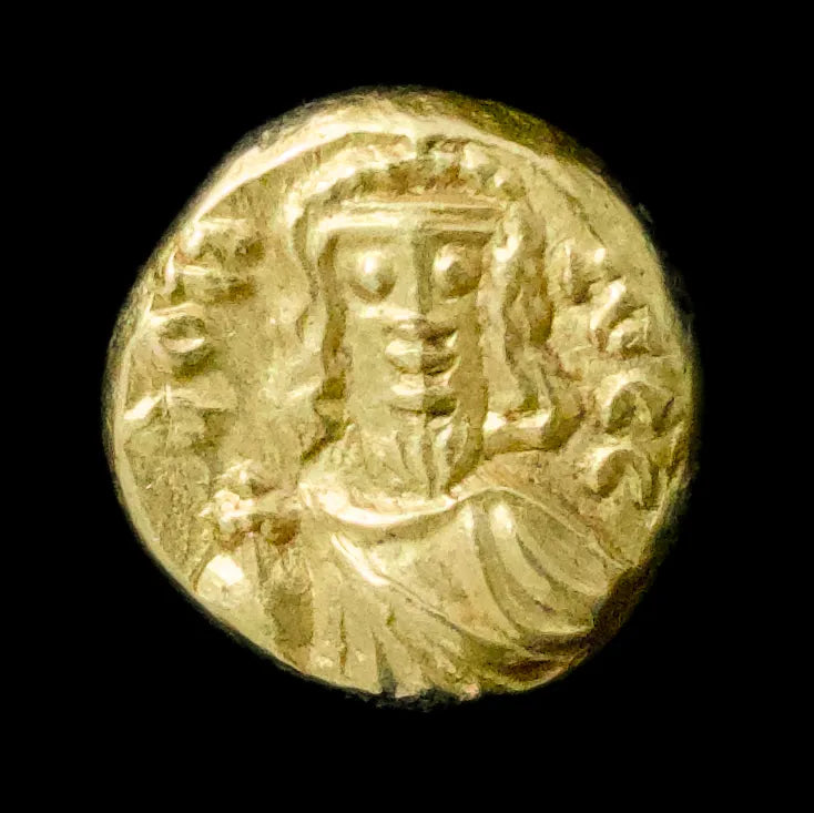 Constantin IV (668-685) Solidus Or Carthage 4,44 gr S.1187