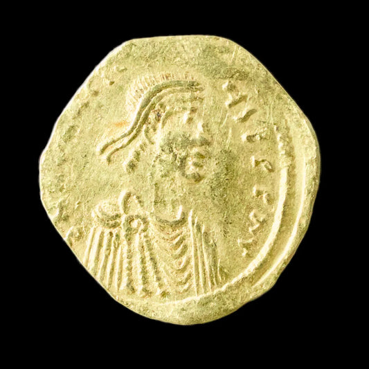 Byzance Héraclius (610-641) Trémissis d'or CONOB Constantinople 1.47 gr