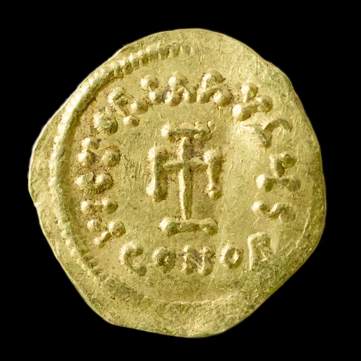 Byzance Héraclius (610-641) Trémissis d'or CONOB Constantinople 1.47 gr