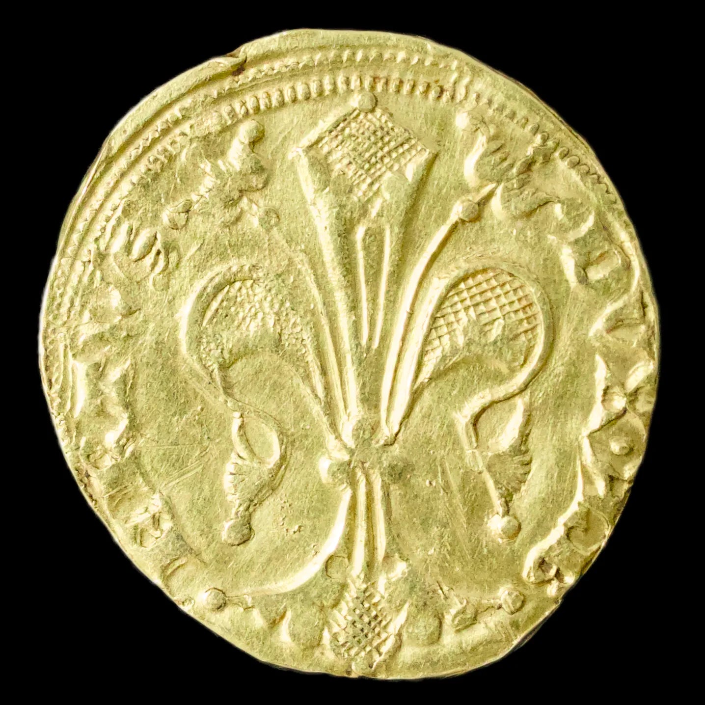 Autriche 🇦🇹 Albert II (1330-1358) Goldgulden frappé à Judenburg 3.49 gr