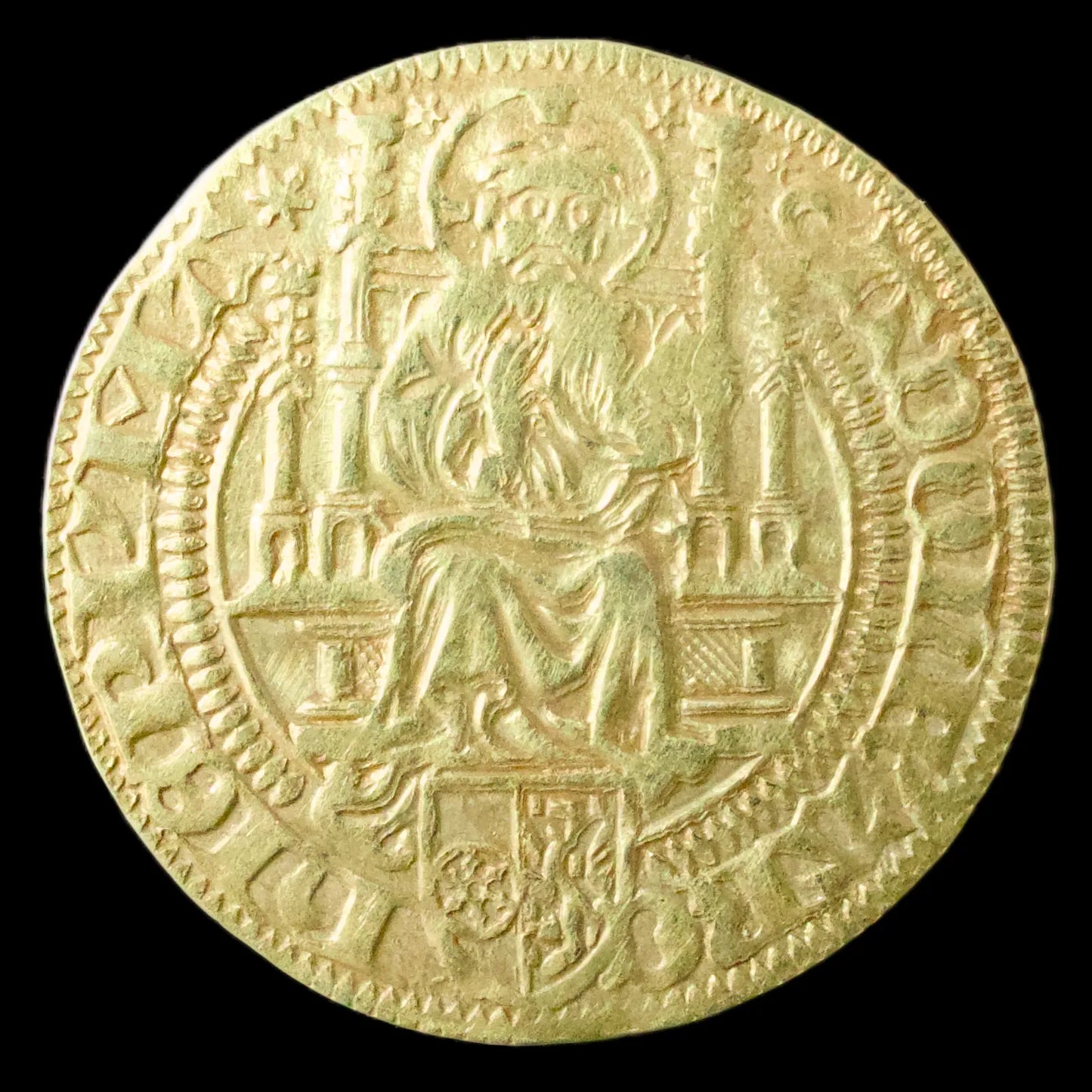 Allemagne / Mayence Adolphe II Von Nassau (1461-1475) Ducat d'or 3.28 gr