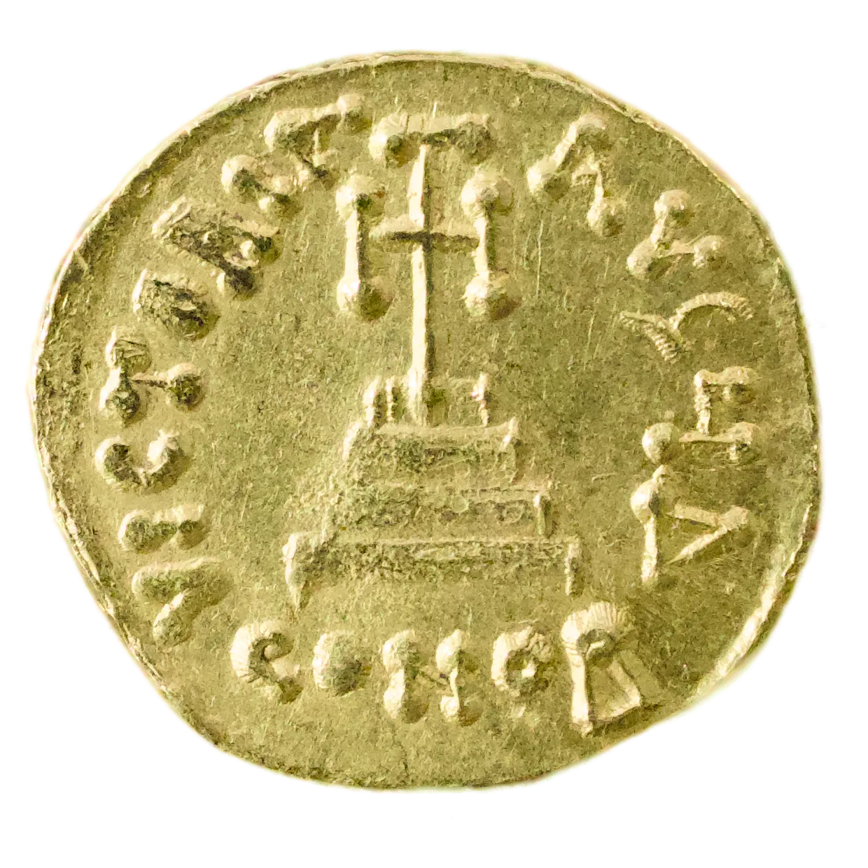 Constans II et Constantin IV (654-668) Solidus Or Constantinople 4.40 gr