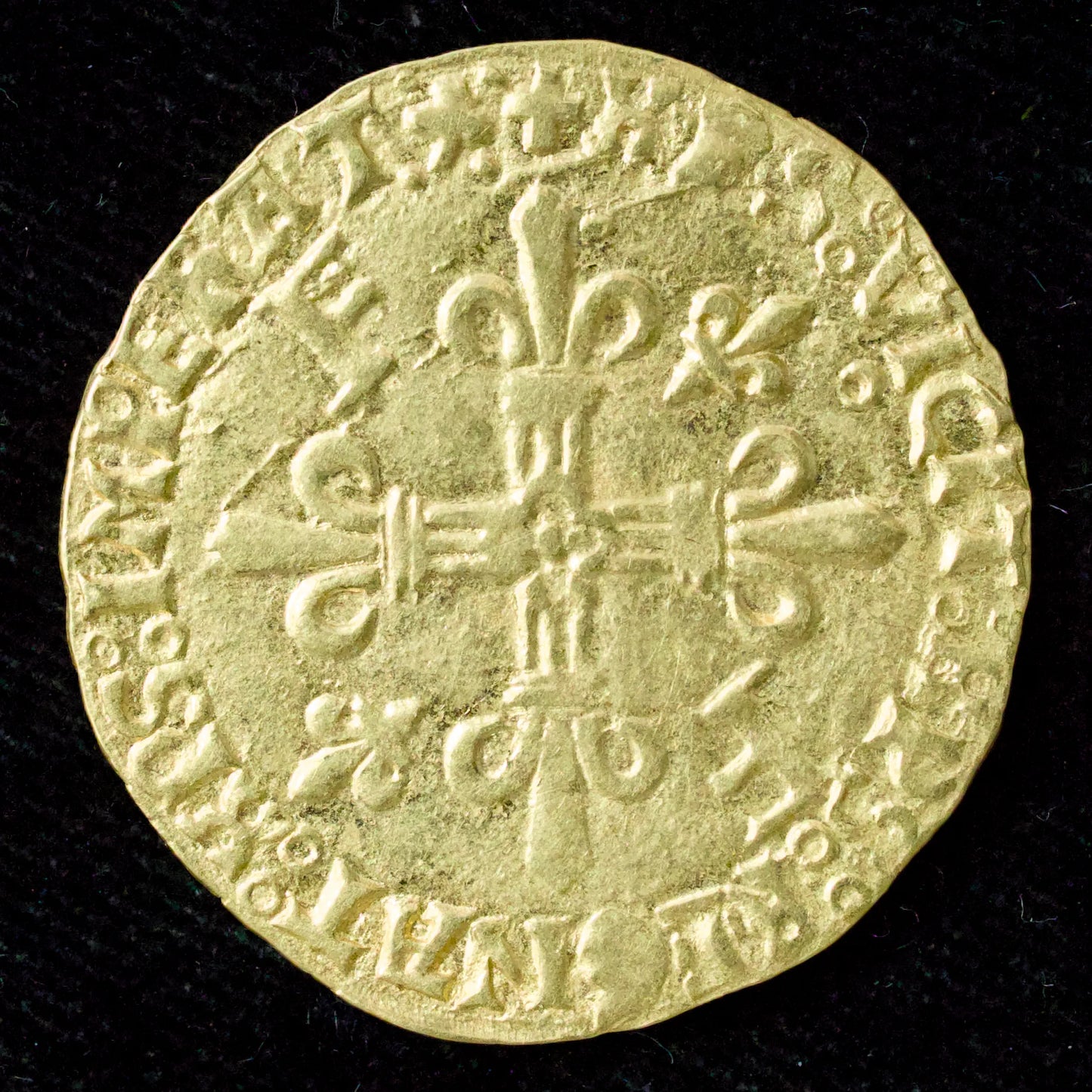 François Ier (1515-1547) Écu d'or au soleil point 5ème Toulouse 3.41 gr