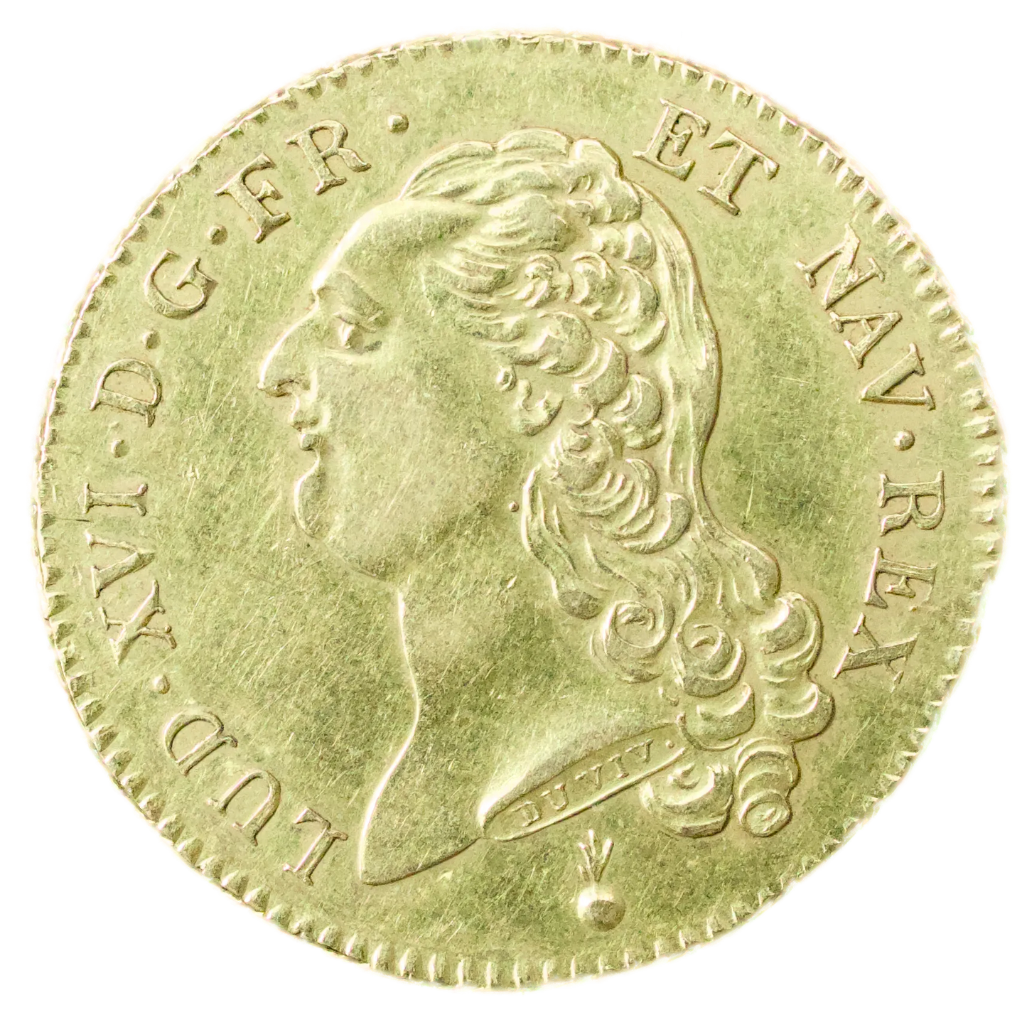 Louis XVI (1774-1792) Double Louis d'or à la tête nue 1788 AA Metz 15.33 gr