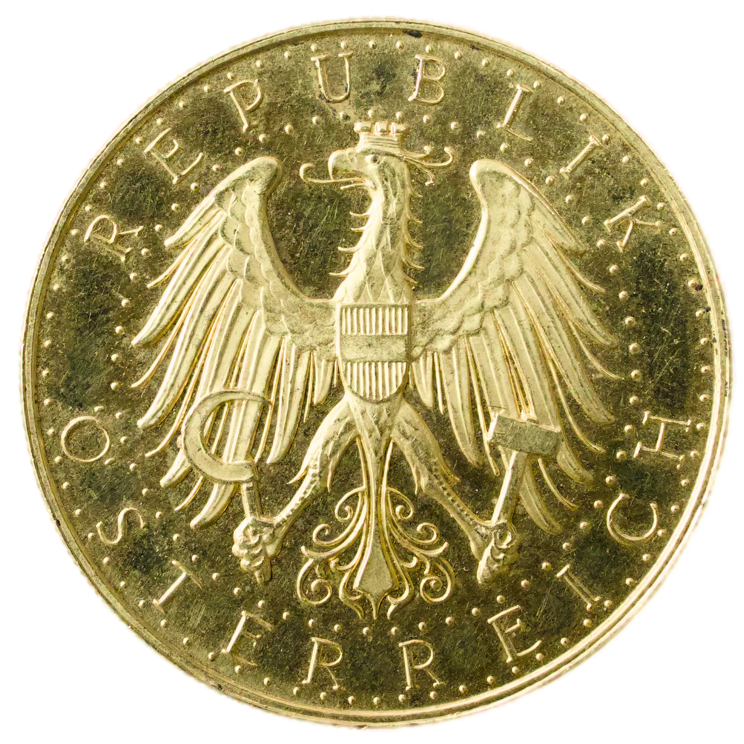 Autriche 🇦🇹 1ère République (1919-1934) 100 Schilling 1927 Vienne Or 23.57 gr