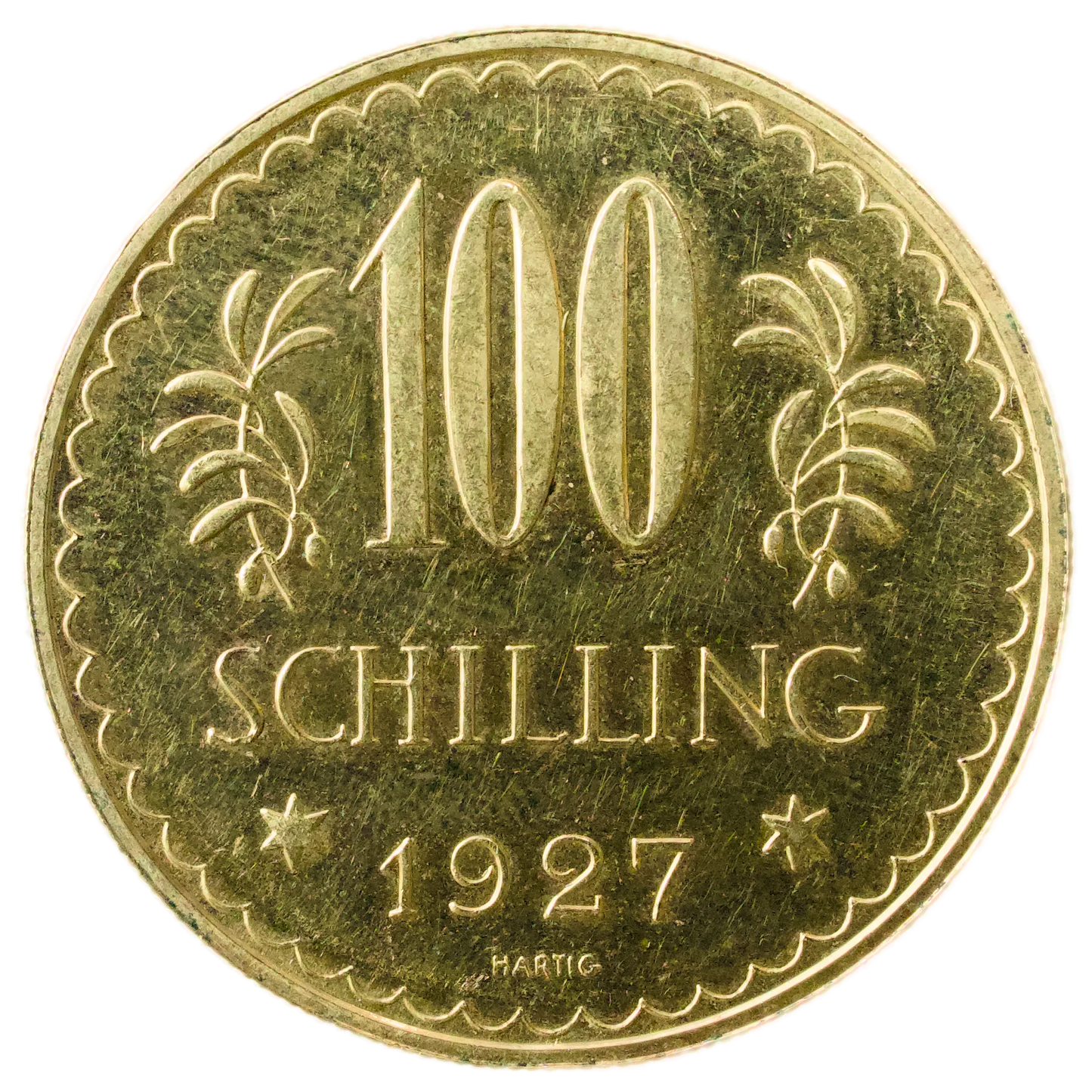 Autriche 🇦🇹 1ère République (1919-1934) 100 Schilling 1927 Vienne Or 23.57 gr