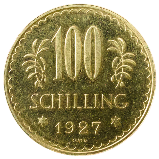 Autriche 🇦🇹 1ère République (1919-1934) 100 Schilling 1927 Vienne Or 23.57 gr