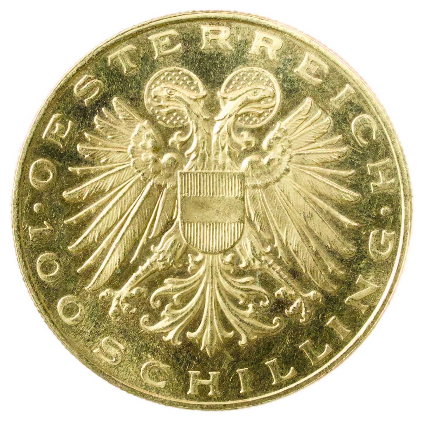 Autriche 🇦🇹 État fédéral (1934-1938) 100 Schilling Vierge de Mariazell 1936 Or 23.55 gr