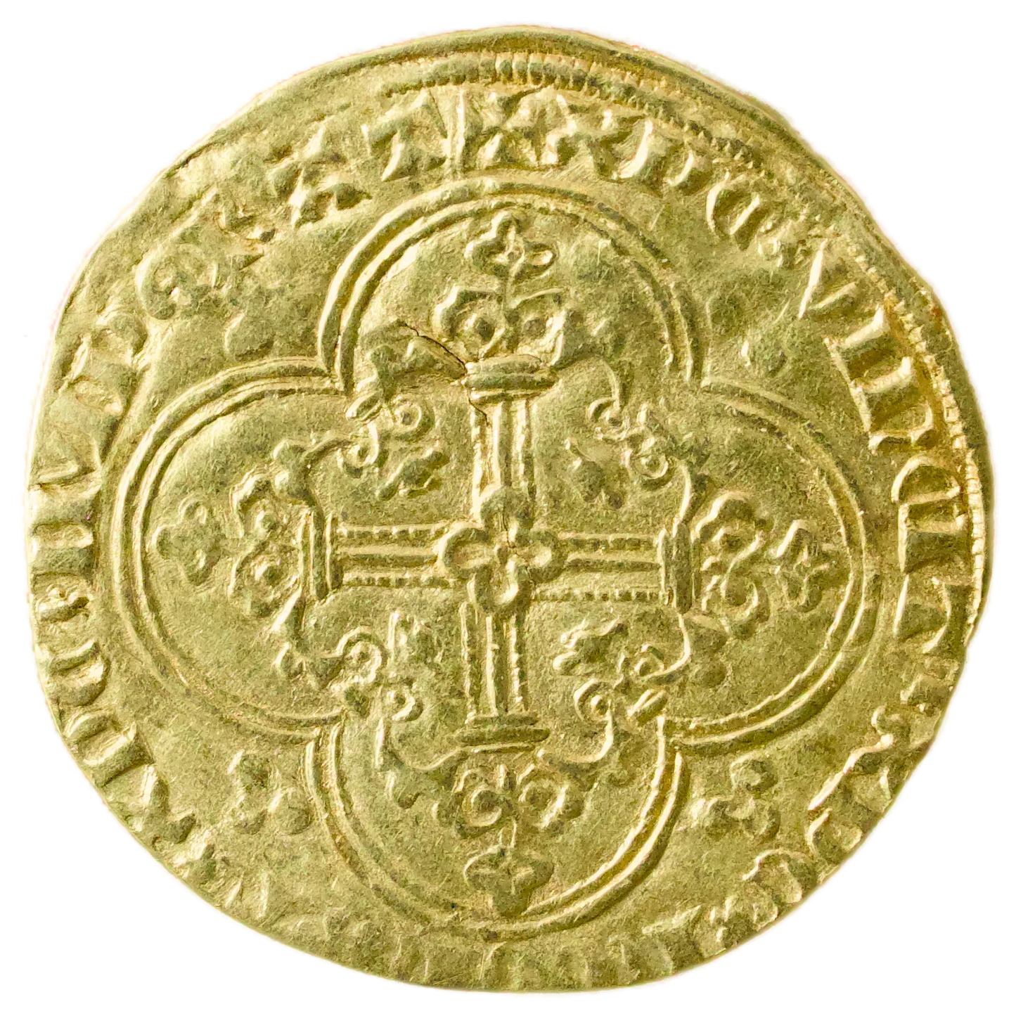 Royaume de France 👑 Jean II le Bon (1350-1364) Franc à cheval 1360 Or 3.75 gr