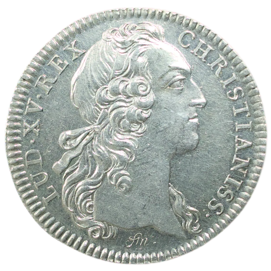 Jeton Louis XV (1715-1774) Etats de Bretagne 1744 Argent 6.61 gr