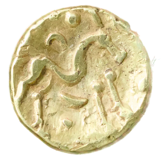 Gauloise - Ambiens (Amiens) - Uniface Stater with a stylized horse - 5.74 GR - DT242V LT8710V