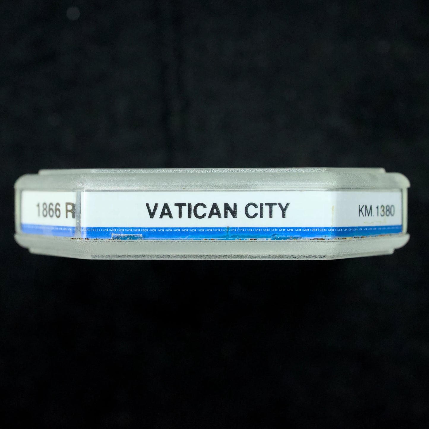 Vatican City 🇻🇦Pie IX (1846-1878) 5 lire Or 1866 - An XXI R Rome 1.61 gr GENI MS 62 - 3226 exemplaires