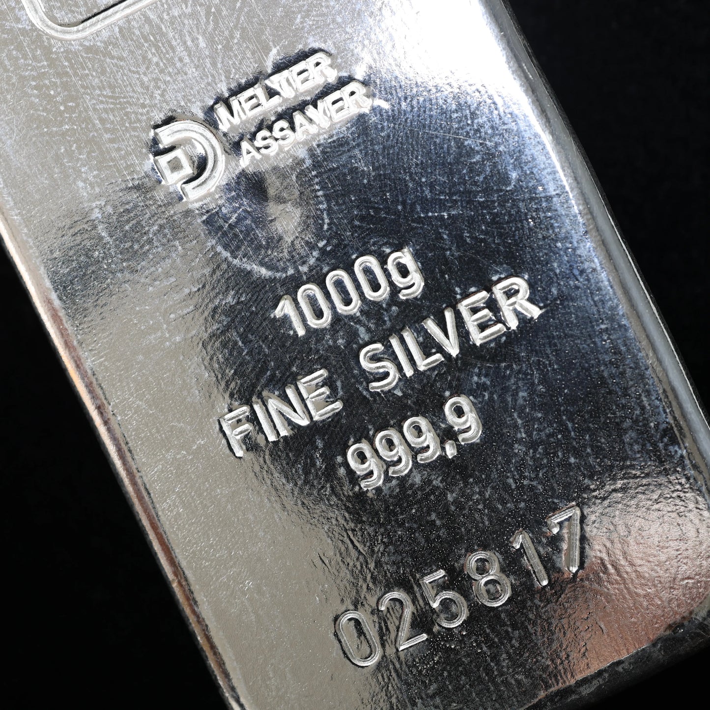 Lingot Argent 1000 gr (1 kg) Fine Silver 999.9 DODUCO LBMA Avec Certificat