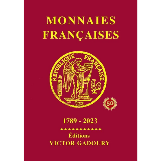 Fifty Years French Coins Catalog V. Gadoury 1789-2023 The Red Book