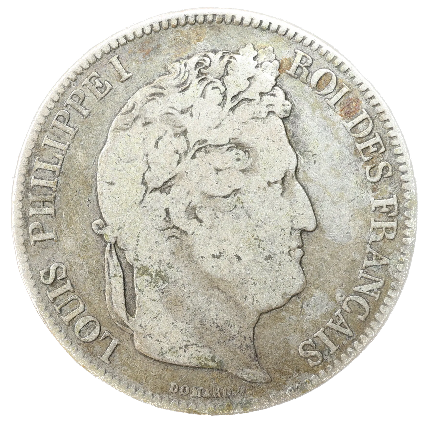 Luis Felipe (1830-1848) 5 Francos 1833 Q Perpiñán Plata 24,19 gr