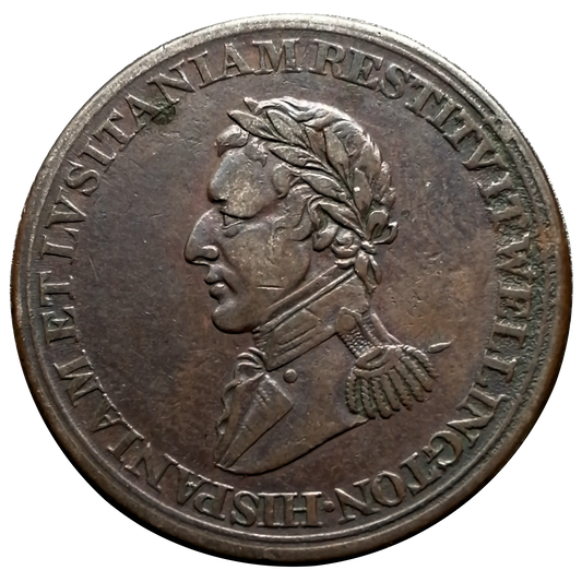 Canada Half Penny Wellington Token 1812 7,76 gr