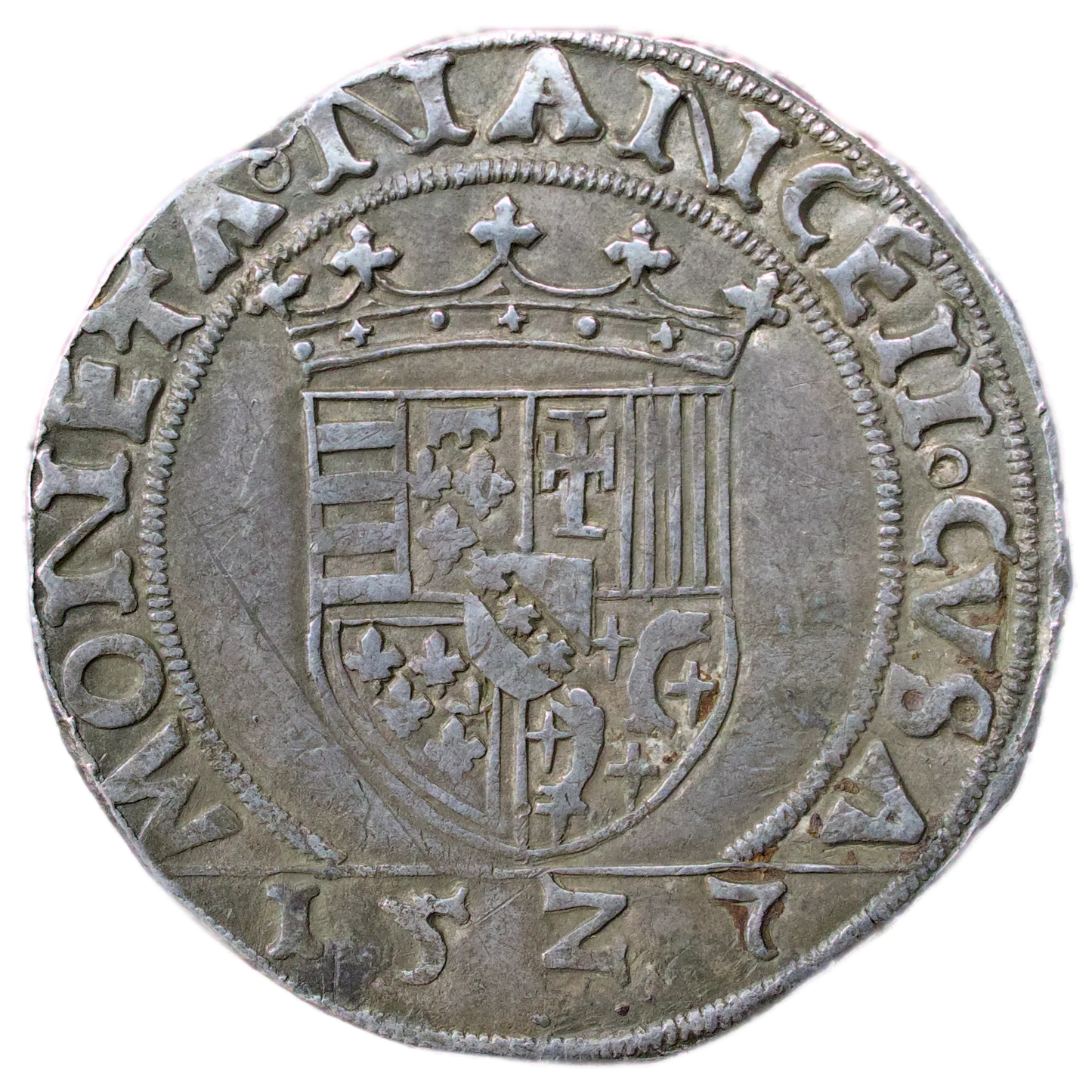 Duché de Lorraine Antoine le bon (1508-1544) Teston 1527 Nancy argent 9.60 gr