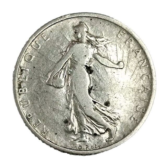 Semeuse 1 Franc 1903 Argent 4.95 Gr