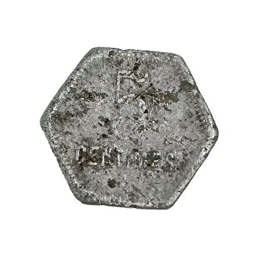 Colonie De La Réunion 5 Centimes 1920 Aluminium 0.57 Gr