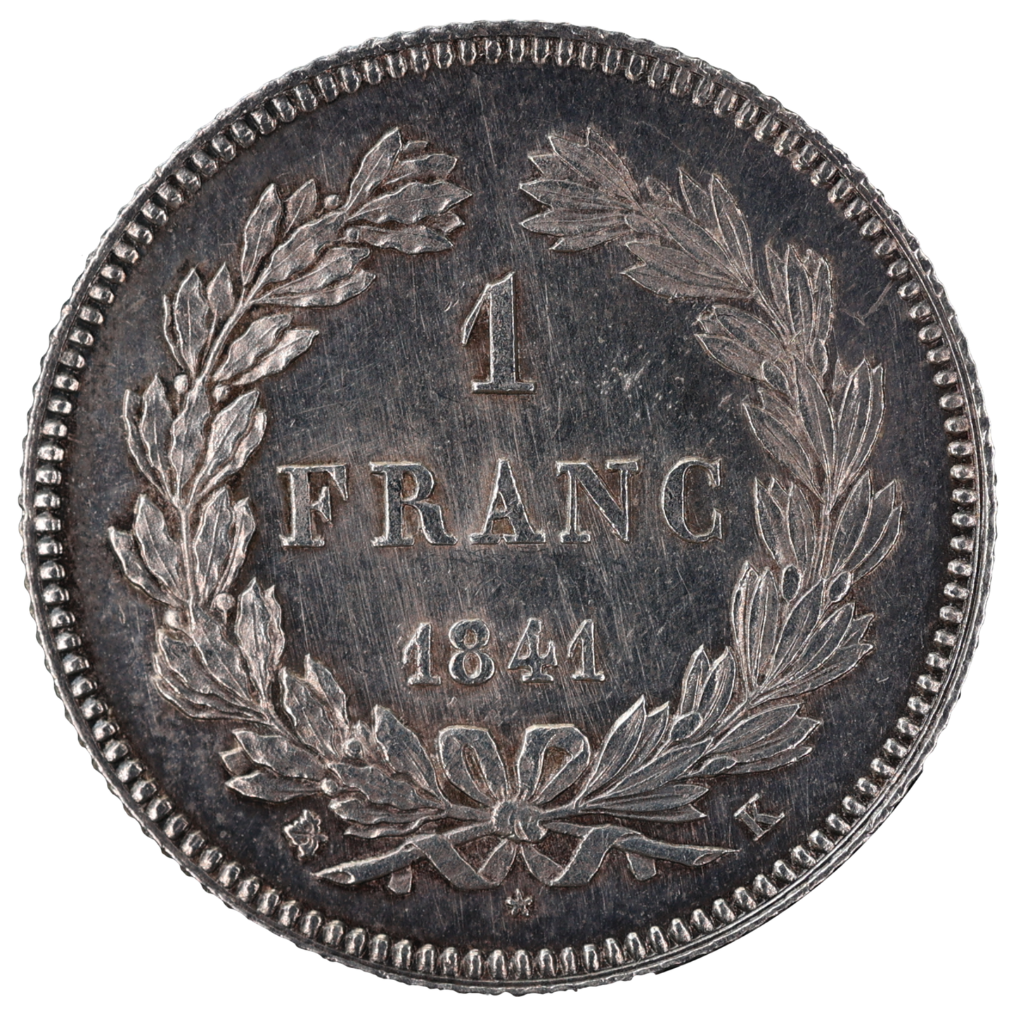 Louis Philippe I (1830-1848) 1 Francs 1841 K Bordeaux 5.02 gr SUP