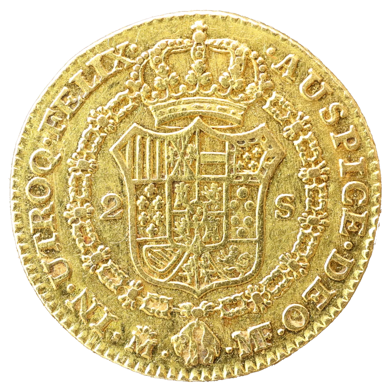 España Carlos IIII (1788-1808) 2 Escudos Oro 1788 M-MF Madrid 6,35 gr