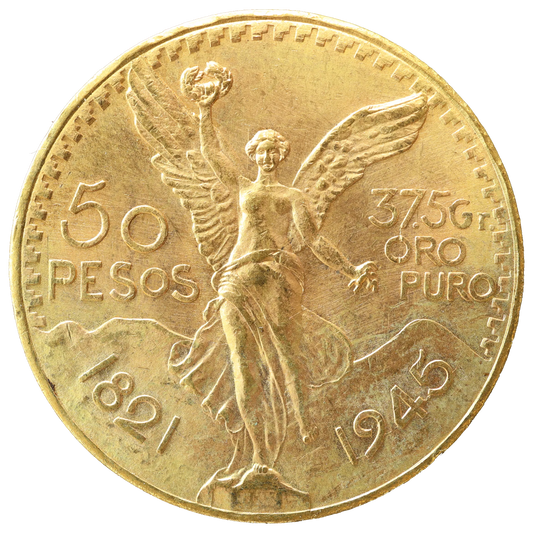 Mexico 50 Pesos Gold 1945 Gold 41.71 GR