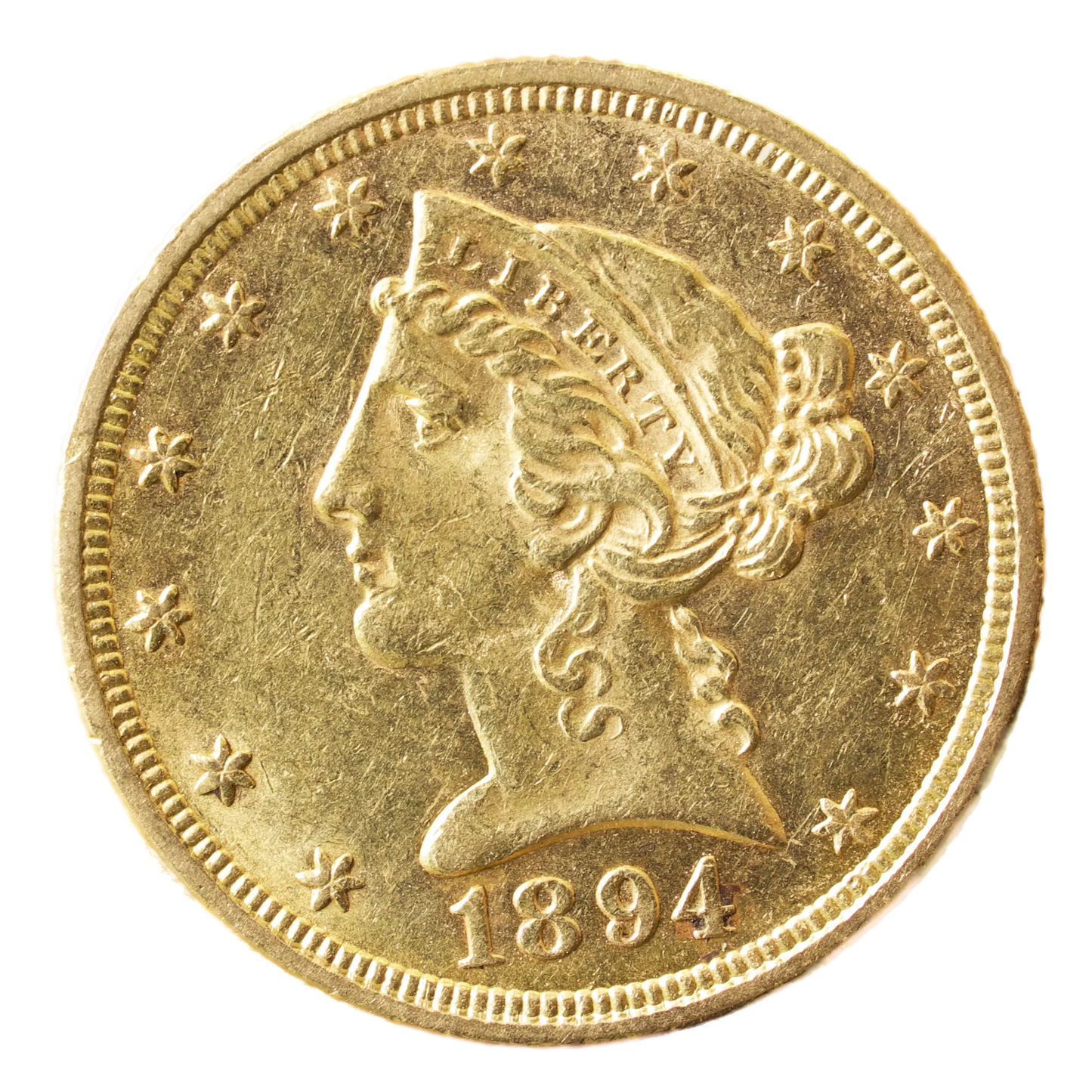 USA "LIBERTY HEAD" 5$ Or 1894 Five Dollars 8,35 gr SUP