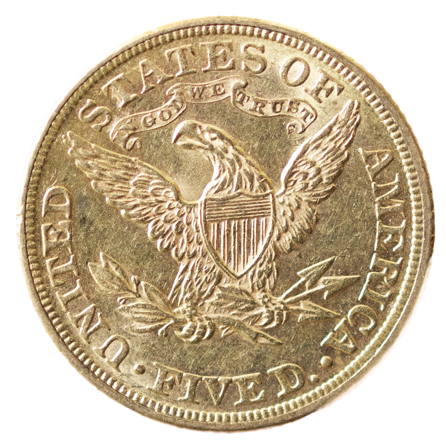 USA "LIBERTY HEAD" 5$ Or 1894 Five Dollars 8,35 gr SUP