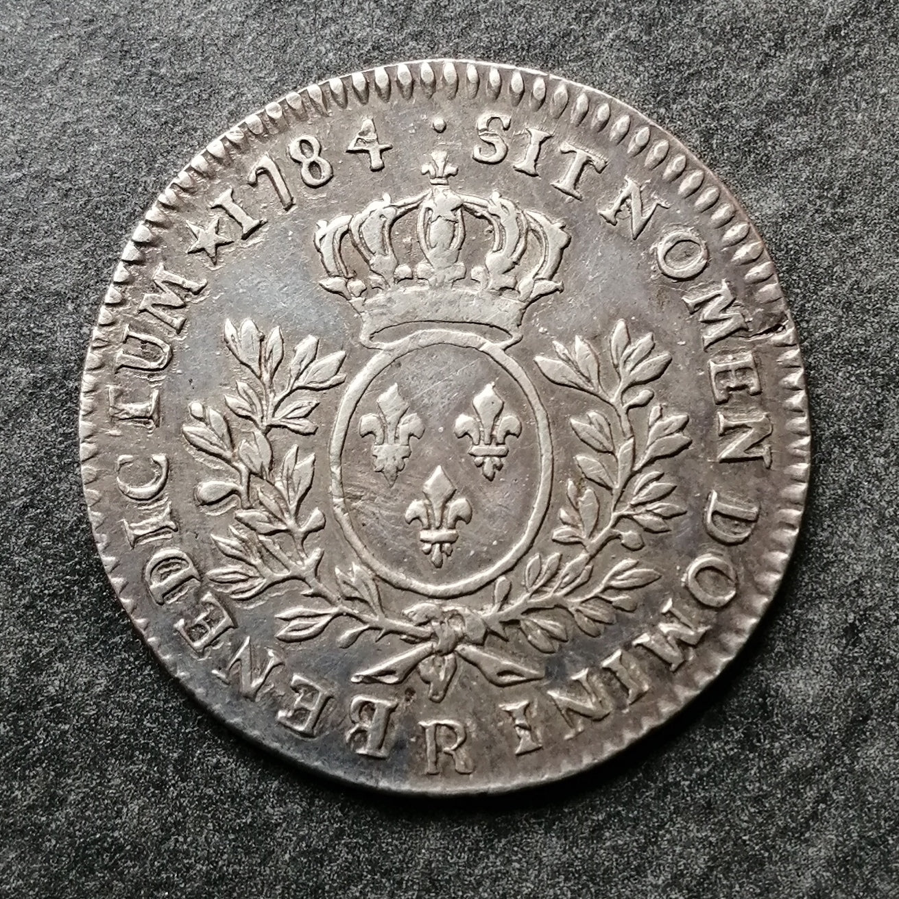 Louis XVI (1774-1792) 1/5 écu aux branches d'olivier 1784 R Orléans - 5,80 gr