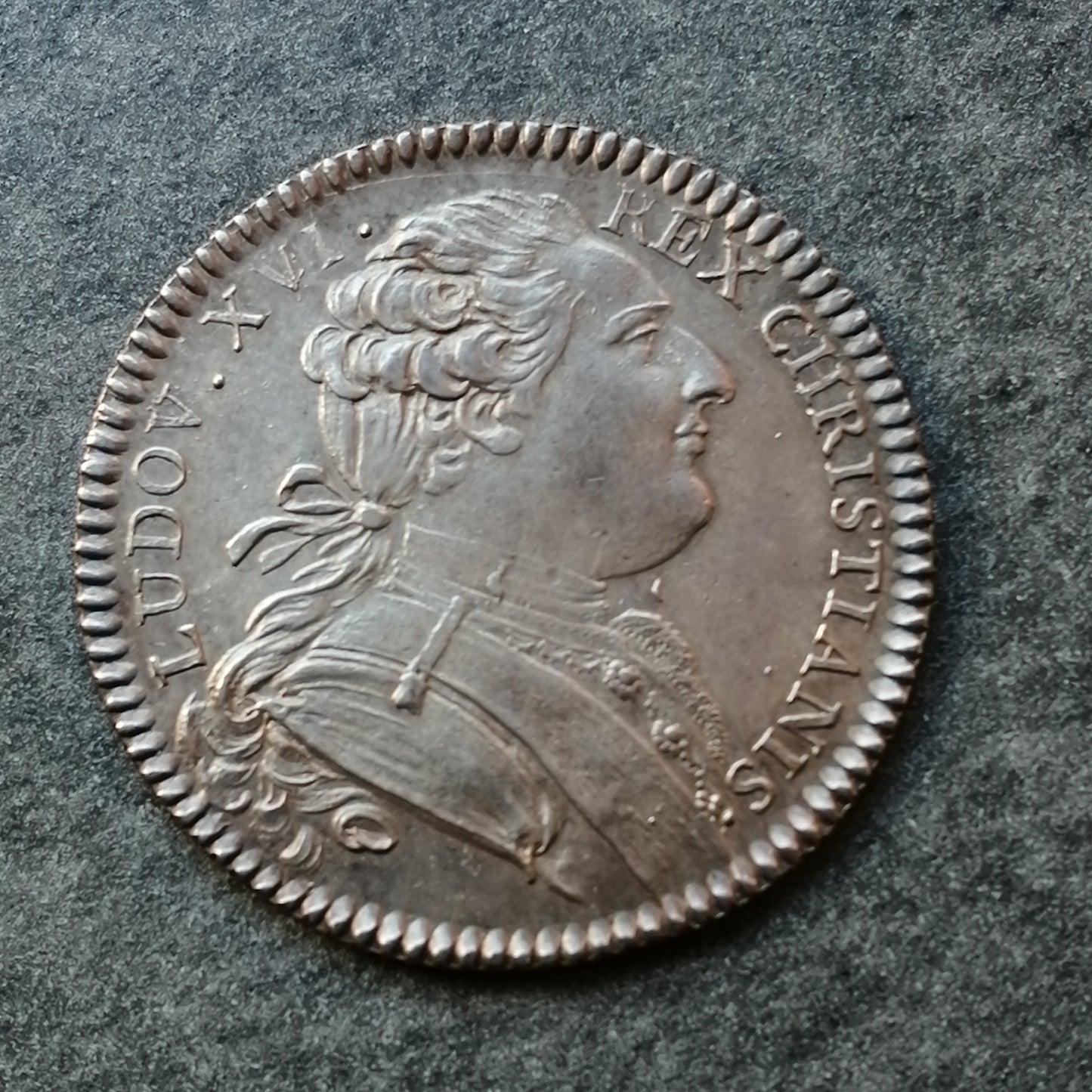 States of Brittany token 1784 Louis XVI Silver 7.49 gr 29 mm