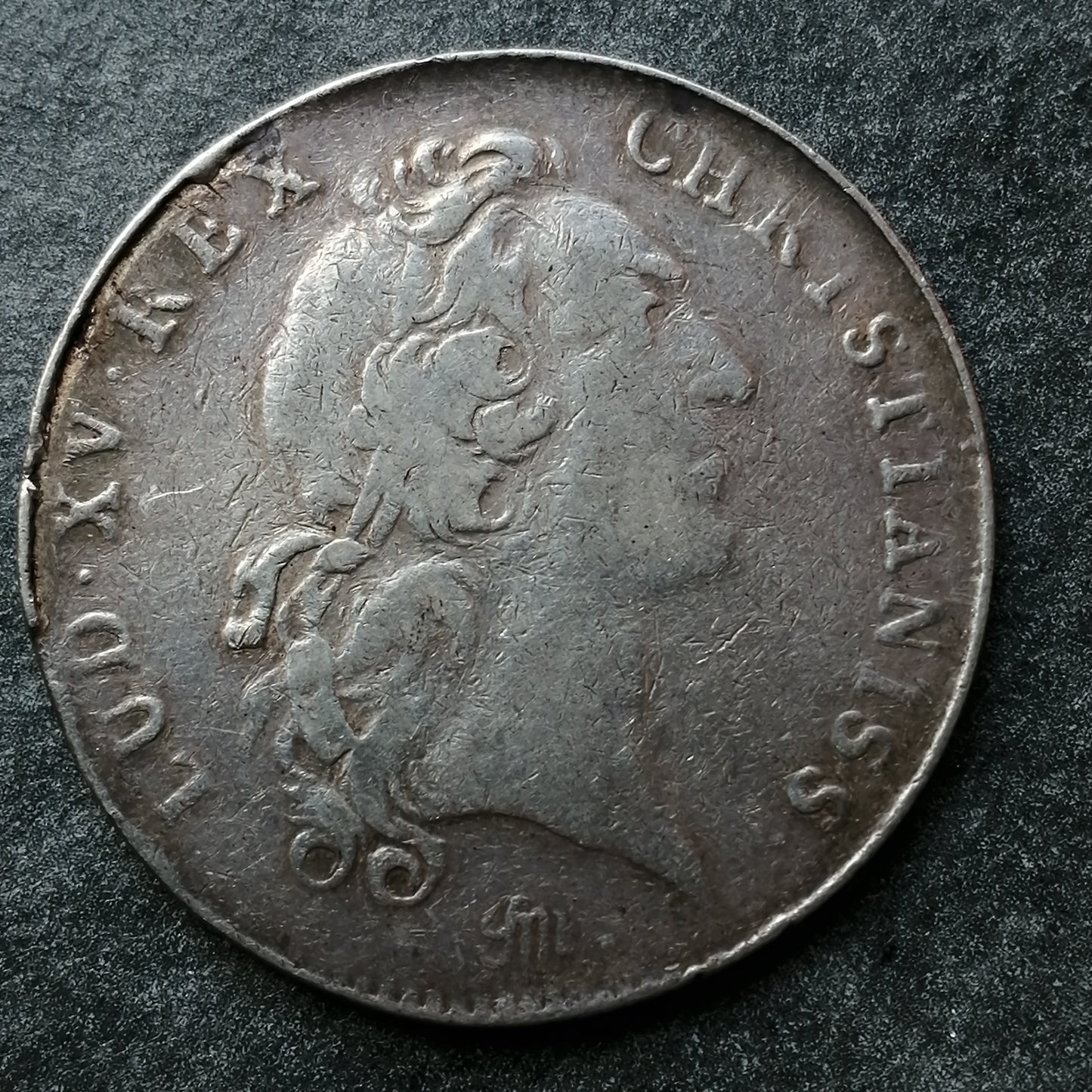 Touraine token René de Cop de Pocé Mayor of Tours 1765 Silver 9.76 gr 29 mm